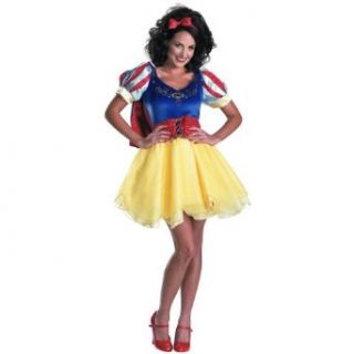 Snow White Sassy Prestige Costume   Teen: Adult Sized Costumes: Clothing