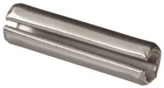 420 Stainless Steel Spring Pin, Plain Finish, 1/8" Nominal Diameter, 1" Length (Pack of 100): Stainless Steel Roll Pins: Industrial & Scientific