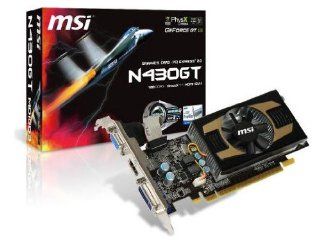MSI nVidia GeForce GT430 OC 1 GB DDR3 VGA/DVI/HDMI PCI Express Video Card N430GT MD1GD3/OC Electronics