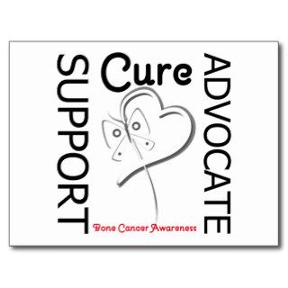 Bone Cancer Support Advocate Cure Postcards