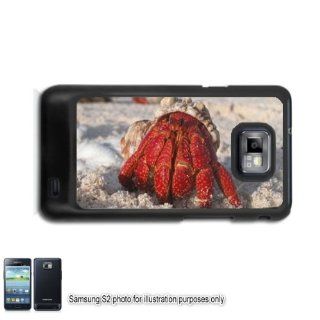 Hermit Crab Sand Beach Photo Samsung Galaxy S2 I9100 Case Cover Skin Black: Cell Phones & Accessories