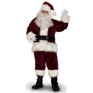 Santa Claus Suit (Supreme) Adult Costume Size 48 50 Large: Clothing