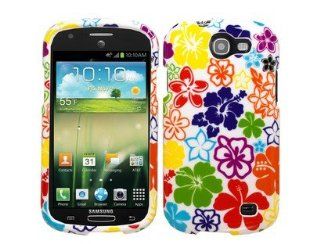 Hawaii Flowers Protector Case for Samsung Galaxy Express SGH i437 Cell Phones & Accessories