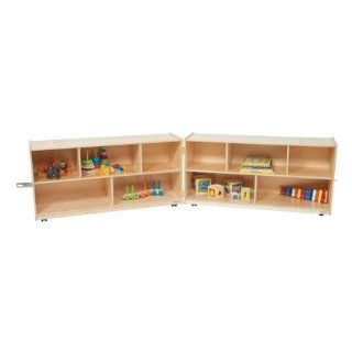 Wooden Mobile Folding Storage Unit   Toddler : Nursery Mobiles : Baby