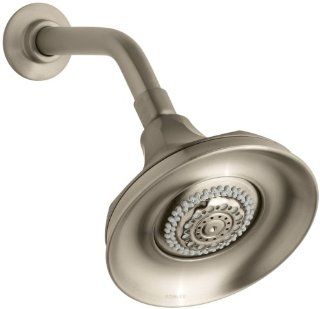 KOHLER K 444 BV Memoirs Multifunction Showerhead, Vibrant Brushed Bronze   Fixed Showerheads  