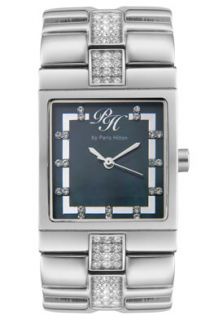 Paris Hilton PH142203D  Watches,Womens Bling White Crystal Stainless Steel, Casual Paris Hilton Quartz Watches