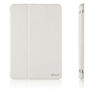 JETech Gold Slim Fit Folio Smart Case Cover for Apple iPad Mini and the New iPad Mini with Retina Display (2nd Generation) with Auto Sleep/Wake Feature   White Computers & Accessories