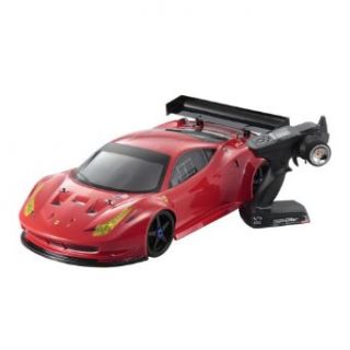 Kyosho Ferrari 458 Italia Inferno GT2 VE Race Spec Brushless Car, Red Toys & Games