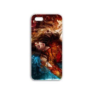 Diy Apple iPhone 5 Phone Case Personalized Gift Games Games legend of the five rings 18024 White: Cell Phones & Accessories