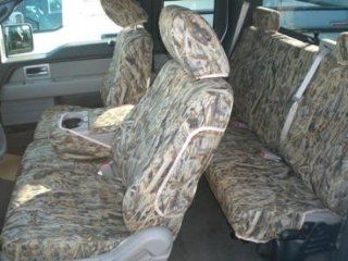 Exact Seat Covers, FD41 F461/F463 SA, 2009 Ford F150 Front 40/20/40 Split Seats and Rear 60/40 Split Bottom Bench Custom Exact Fit Seat Covers, Savanna Camo Endura: Automotive