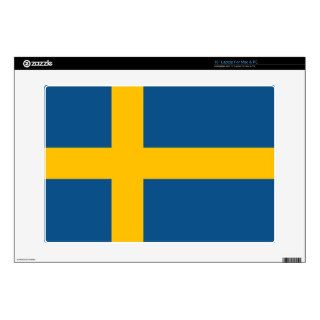 Swedish Flag 15" Laptop Skin
