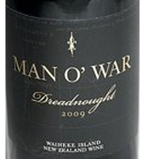 2009 Man O' War Dreadnought Syrah Wine