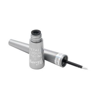 Metallic Liquid Eye Liner Silver By Barry M  Metallic Silver Eyeliner  Beauty