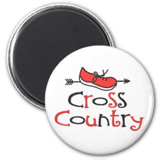 Cross Country Runner Magnets
