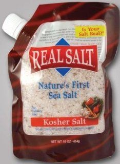Sea Salt Kosher 454 g Brand: Redmond RealSalt: Health & Personal Care