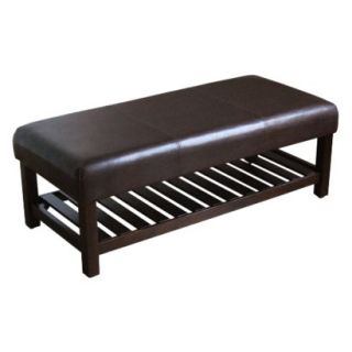 Threshold™ Cocktail Ottoman Bench with Shelf   E