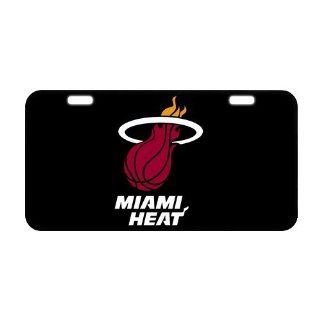 Miami Heat Metal License Plate Frame LP 460 : Sports Fan License Plate Frames : Sports & Outdoors