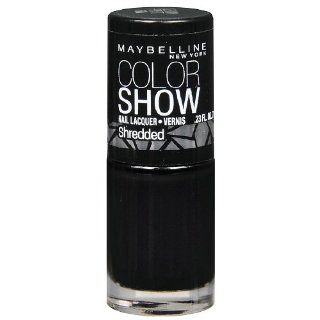 Maybelline Color Show Nail Color, Carbon Frost 0.23 fl oz (7 ml): Health & Personal Care