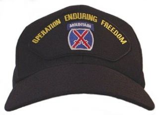10th Mountain Division Operation Enduring Freedom Baseball Cap: Clothing
