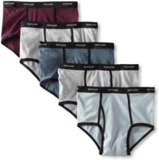 Fruit Of The Loom 5 Pack Ringer Fashion Brief (5R461C) at  Mens Clothing store: Briefs Underwear