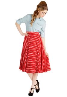 Picnic Takes Two Skirt  Mod Retro Vintage Skirts