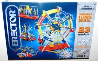 Erector Motorized Ferris Wheel Set 477 Pieces: Toys & Games