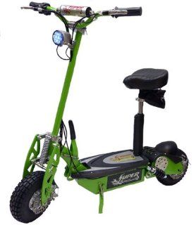 Super Turbo 800watt Elite 36v Electric Scooter "Neon Green" (Now includes Econo/Turbo mode button!) : Electric Sports Scooters : Sports & Outdoors