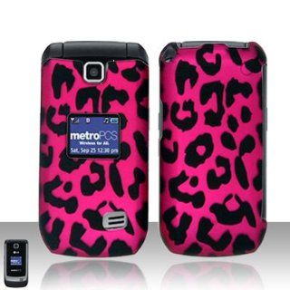 LG Select MN180 Case Rich Leopard Design Hard Cover Protector (Metro Pcs) with Free Car Charger + Gift Box By Tech Accessories: Cell Phones & Accessories