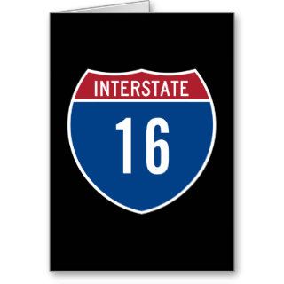 Interstate 16 card