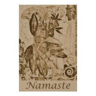 Namaste Goddesses Lithograph 24" x 36" Poster
