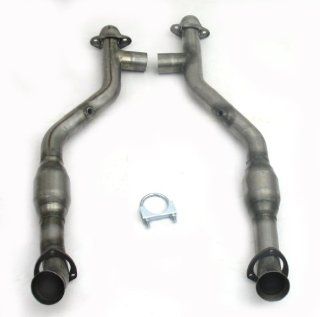 JBA 6632SHC 2.5" Stainless Steel Exhaust Mid H Pipe: Automotive