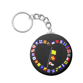 "QR1" "Request Permission to Lay Alongside" Keychain