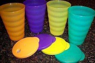 Tupperware 11 Oz Impression Tumblers #476: Kitchen & Dining