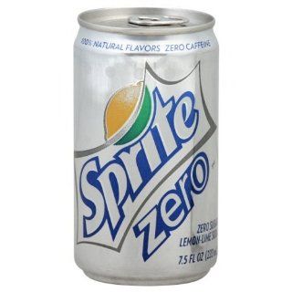 Sprite Zero Soda, 7.5 oz. Can (Pack of 24) : Soda Soft Drinks : Grocery & Gourmet Food