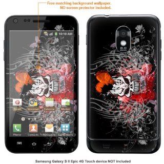 Protective Decal Skin STICKER for Sprint Galaxy S II Epic 4G Touch case cover Epic4GTouch 477: Cell Phones & Accessories