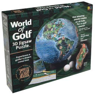World of Golf (3D Jigsaw Puzzle): Toys & Games