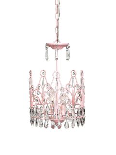 Pink Crown Chandelier by Jubilee Collection