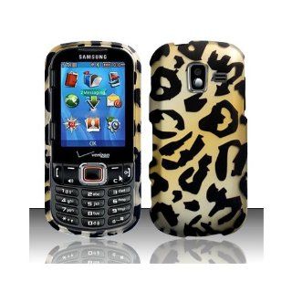 Yellow Cheetah Hard Cover Case for Samsung Intensity III 3 SCH U485: Cell Phones & Accessories
