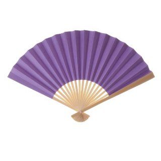 Koyal Wholesale Decorative Paper Fans, Purple, Set of 100   Decorative Vases