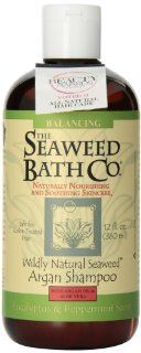 Seaweed Bath Co.   Wildly Natural Seaweed Argan Shampoo   Euc/Pepper., 12 fl oz liquid : Hair Shampoos : Beauty