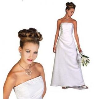 Roberta Bridal #10420 White Size 10 Informal Bridal Prom Graduation Debutante at  Womens Clothing store: Dresses