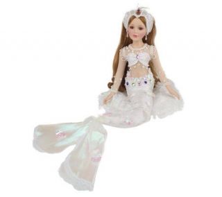 Show Stoppers Uriel 10 1/2 Mermaid Porcelain Doll —