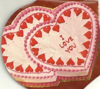 Wilton FanciFill Double Heart/Entwined Hearts Cake Pan (502 1522, 1979): Novelty Cake Pans: Kitchen & Dining