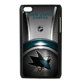 Custom San Jose Sharks Hard Back Cover Case for iPod Touch 4th IPT797: Cell Phones & Accessories