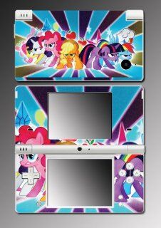 My Little Pony Friendship is Magic MLP Fight Cartoon Movie Video Game Vinyl Decal Cover Mod Skin Protector for Nintendo DSi Console System Video Games