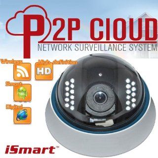 iSmart New Wireless WiFi HD IR Dome IP Smartphone CCTV Security Camera with NightVision : Camera & Photo