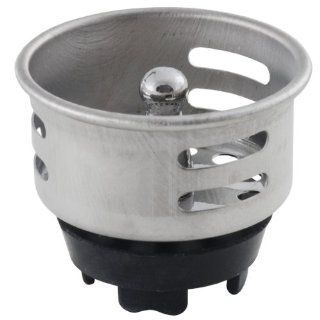 LDR 501 1801 Sink/Tub Strainer Cup, 1 1/2 Inch, Stainless Steel   Bath Strainer  
