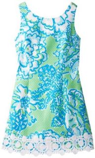 Lilly Pulitzer Girls 7 16 Little Delia Dress: Clothing