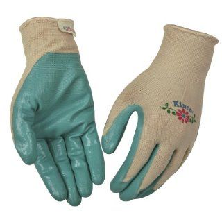 Kinco 1891W Nitrile Gripping Women's Glove, Work, Medium, Gray (Pack of 12 Pairs): Industrial & Scientific