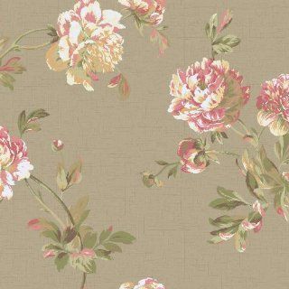 Taupe Pink HD6920 Whitworth Peony Wallpaper    